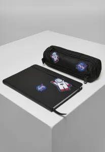Mr. Tee NASA Notebook & Pencilcase Set black - Size:UNI