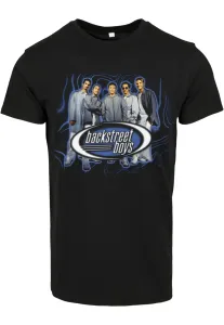 Mr. Tee Backstreet Boys Throwback Oval Tee black - Size:XL