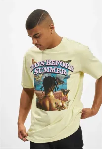 Mr. Tee Days Before Summer Oversize Tee soft yellow - Size:S