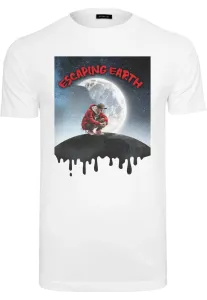 Mr. Tee Escaping Earth Tee white - Size:L