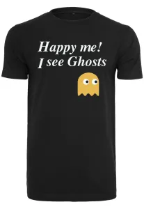 Mr. Tee Happy Me I See Ghosts  Tee black - Size:S