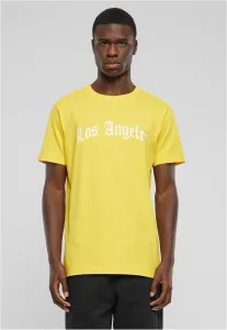 Mr. Tee Los Angeles Wording Tee taxi yellow - Size:L