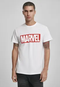 Urban Classics Merchcode Marvel Logo Tee white - M