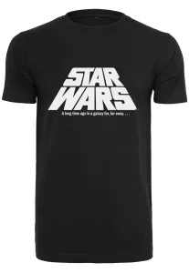 Mr. Tee Star Wars Original Logo Tee black - Size:XXL