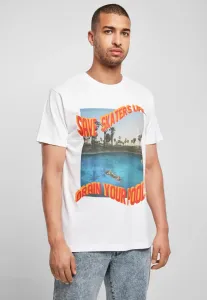 Pánske tričko MR.TEE Save Skaters Life Farba: white, Veľkosť: M