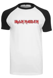 Mr. Tee Iron Maiden Logo Baseball Tee black - Size:L