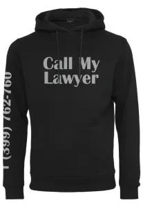 Mr. Tee Lawyer Hoody black - Size:XL