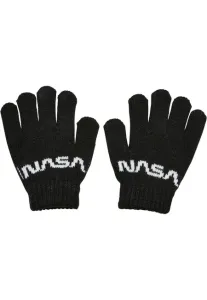 Mr. Tee NASA Knit Glove Kids black - Size:110/116