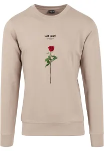 Mr. Tee Lost Youth Rose Crewneck darksand - Size:XS
