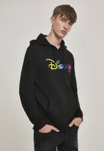 Mr. Tee Disney Rainbow Logo EMB Hoody black - Size:XS
