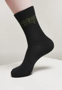 Ponožky MERCHCODE Linkin Park Socks 2-Pack Farba: black/white, Veľkosť: 39-42