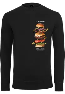 Mr. Tee A Burger Crewneck black - Size:XS