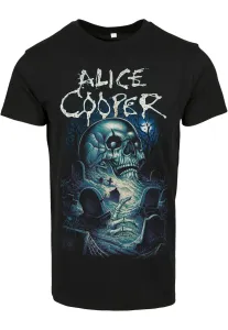 Mr. Tee Alice Cooper Graveyard Blue Tee black - Size:L