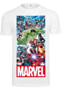 Mr. Tee Avengers Allstars Team Tee white - Size:XXL