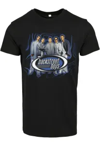 Mr. Tee Backstreet Boys Throwback Oval Tee black - Size:L