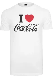 Mr. Tee Coca Cola I Love Coke Tee white - Size:S