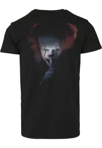 Pánske tričko MERCHCODE IT Logo Clown Tee Farba: black, Veľkosť: M