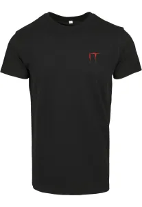 Pánske tričko MERCHCODE IT Logo Clown Tee Farba: black, Veľkosť: L