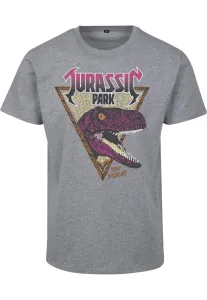 Mr. Tee Jurassic Park Pink Rock Tee heather grey - Size:S