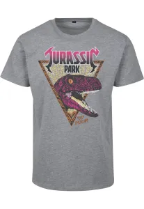Mr. Tee Jurassic Park Pink Rock Tee heather grey - Size:M