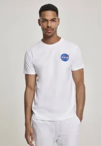 Mr. Tee NASA Logo Embroidery Tee white - Size:XS