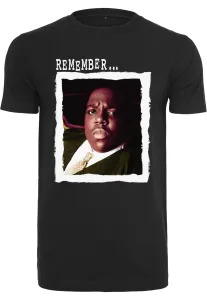 Pánske tričko MR.TEE Biggie Remember Farba: black, Veľkosť: L
