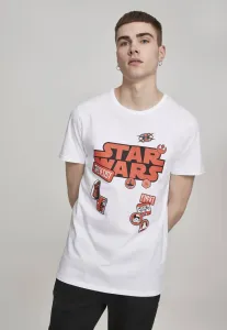 Mr. Tee Star Wars Patches Tee white - Size:XS