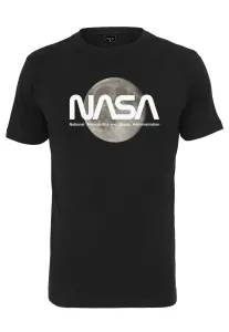 Pánske tričko MR.TEE NASA Moon Tee Farba: black, Veľkosť: XS
