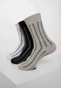 Ponožky MR.TEE Fuck You Socks 3-Pack Farba: black/grey/white, Veľkosť: 35-38