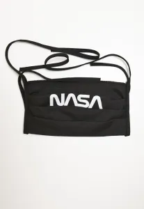 Mister Tee NASA Face Mask 2-Pack black - One Size