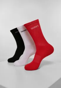 Ponožky MR.TEE SKRRT. Socks 3-Pack Farba: red/white/black, Veľkosť: 35-38