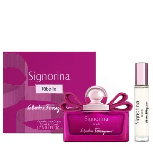 Salvatore Ferragamo Signorina Ribelle darčeková kazeta parfumovaná voda 50 ml + parfumovaná voda 10 ml pre ženy