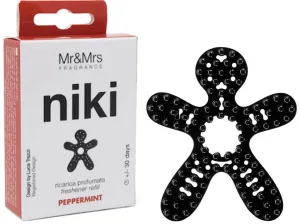 Mr & Mrs Fragrance Niki Peppermint vôňa do auta náhradná náplň 1 ks
