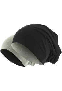 Master Dis Jersey Beanie reversible blk/gry - One Size