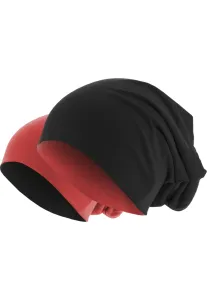 Master Dis Jersey Beanie reversible blk/red - One Size