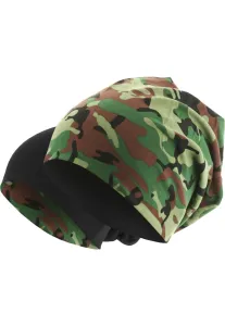 Master Dis Printed Jersey Beanie green camo/black - One Size