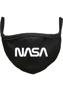 Mister Tee NASA Face Mask black - One Size #3471858