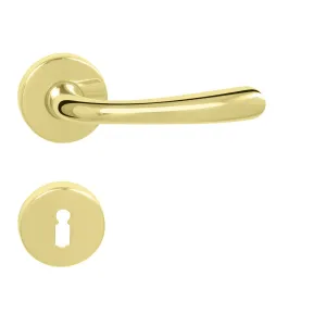 Kľučka na dvere MT - HANDY - R (E) ZLL - zlatá lesklá | MP-KOVANIA.sk #4126425