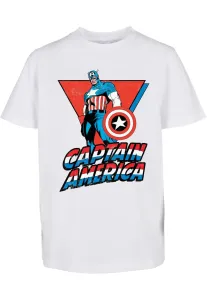 Mister Tee Marvel Captain America Kids Tee white - 110/116