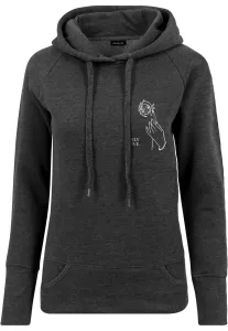 Mister Tee Ladies Only Love Hoody charcoal - XL