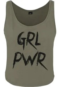 Women's GRL PWR Tank Olive