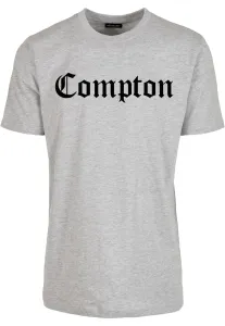 Mr. Tee Compton Tee heather grey - Size:S