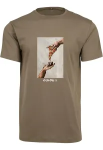 Mr. Tee God Given Pizza Tee olive - Size:S