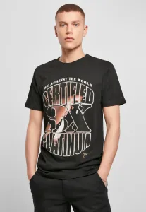 Tupac Me Against the World Platinium T-Shirt Black