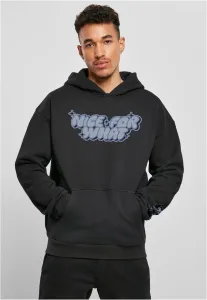 Men's Nice For What ultra Heavy Oversize Hoodie - Black