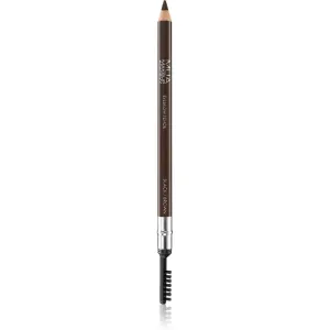 MUA Makeup Academy Brow Define dlhotrvajúca ceruzka na obočie s kefkou odtieň Dark Brown 1,2 g