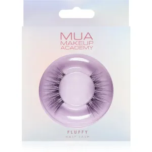 MUA Makeup Academy Half Lash Fluffy umelé mihalnice 2 ks