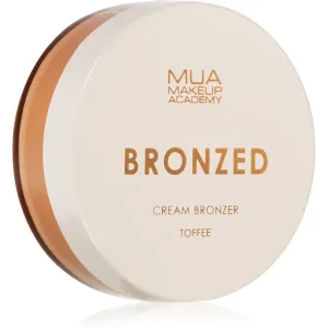 MUA Makeup Academy Bronzed krémový bronzer odtieň Toffee 14 g
