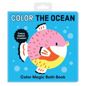 Mudpuppy Color Magic Bath Book Color The Ocean knižka do vody 0+ y 1 ks