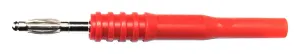 Mueller Electric Bu-32101-2 4Mm Banana Jack - Plug Adapter, Red